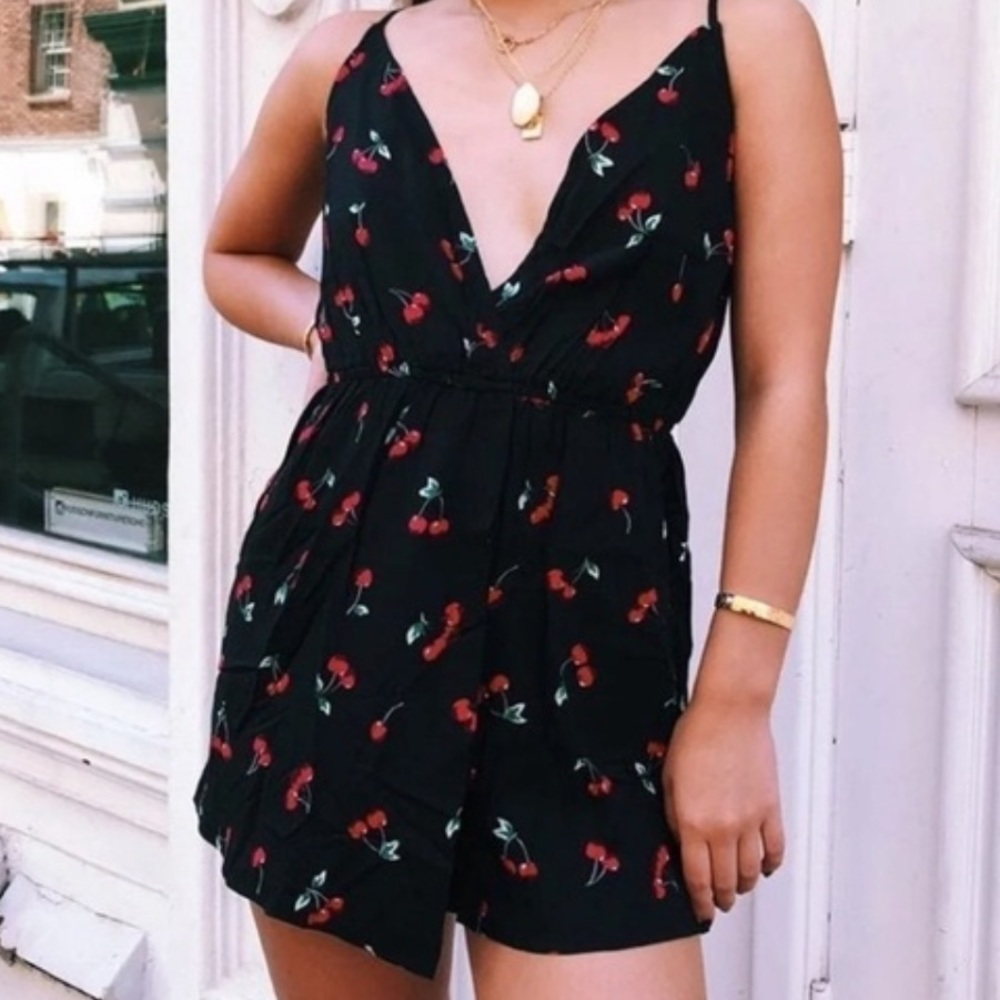 LF Cherry Romper